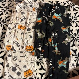Disney Jack Skellington Pajama Set & dinosaur Halloween pajama set